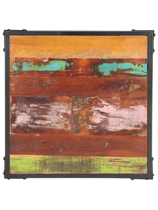 Kavos staliukas, 60x60x35cm, perdirbtos medienos masyvas