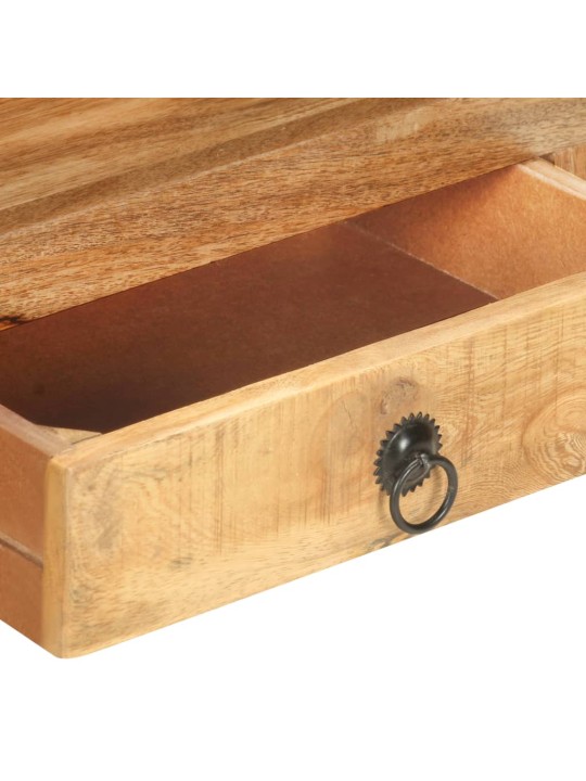 Televizoriaus spintelė, 117x30x41cm, neapdorota mango mediena