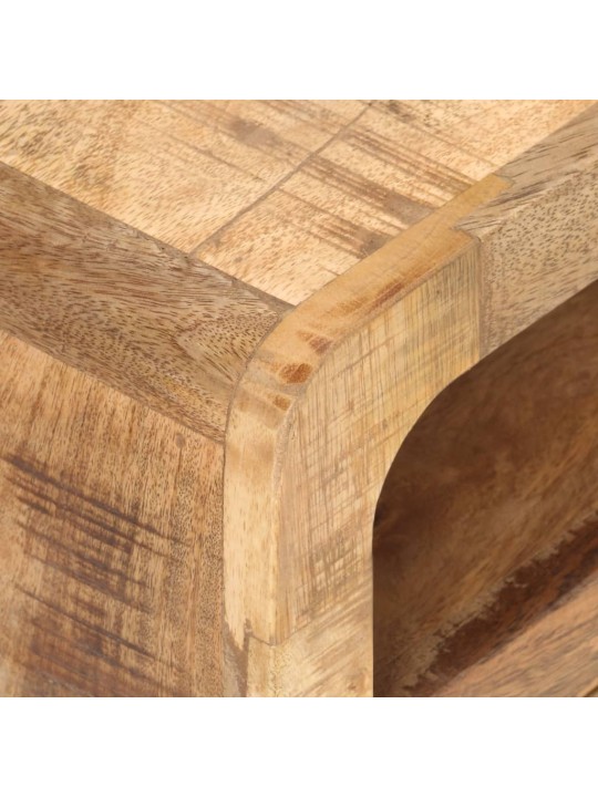 Televizoriaus spintelė, 117x30x41cm, neapdorota mango mediena