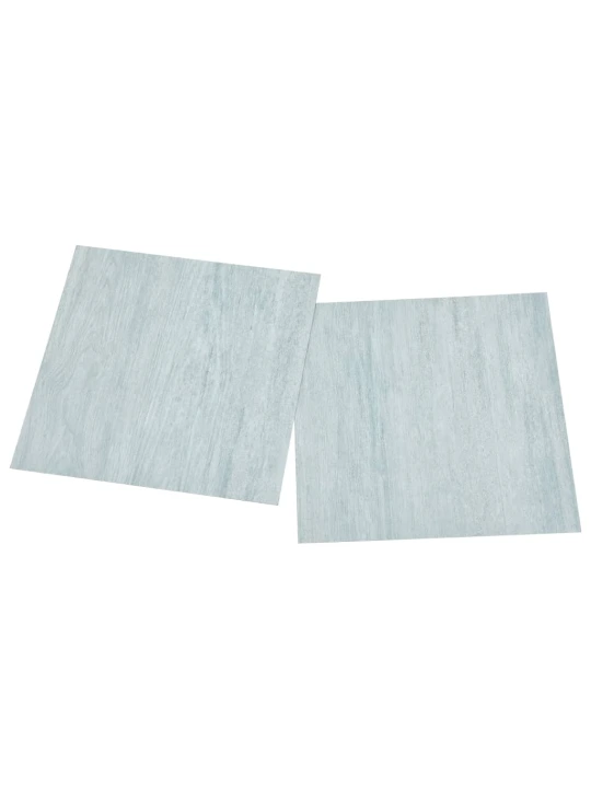 Grindų plokštės, 55vnt., žalios, 5,11m², PVC, prilimpančios