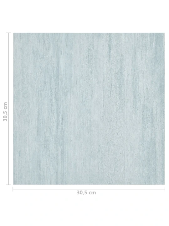 Grindų plokštės, 55vnt., žalios, 5,11m², PVC, prilimpančios