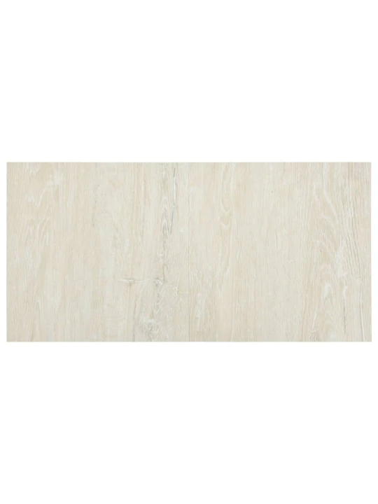 Grindų plokštės, 55vnt., kreminės, 5,11m², PVC, prilimpančios