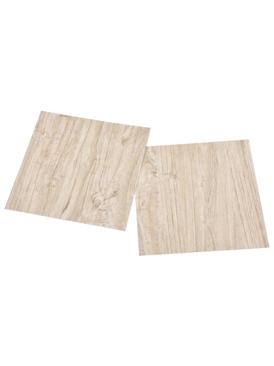 Grindų plokštės, 55vnt., rudos, 5,11m², PVC, prilimpančios