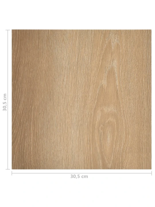 Grindų plokštės, 55vnt., rudos, 5,11m², PVC, prilimpančios
