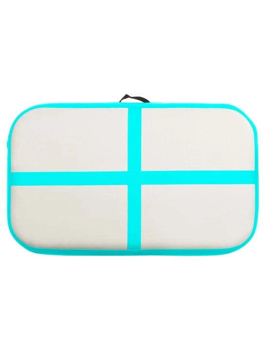 Pripučiamas gimnastikos kilimėlis, žalias, 60x100x10cm, PVC