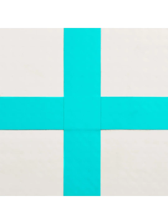 Pripučiamas gimnastikos kilimėlis, žalias, 60x100x10cm, PVC