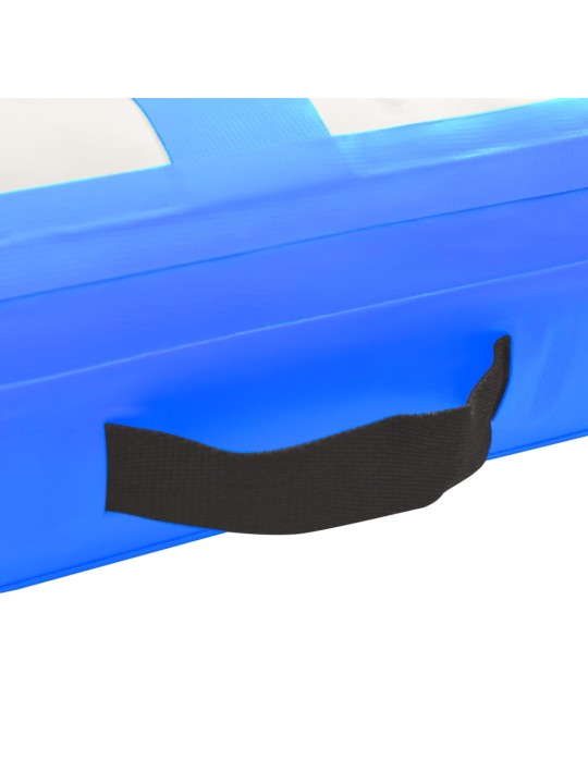 Pripučiamas gimnastikos kilimėlis, mėlynas, 60x100x20cm, PVC