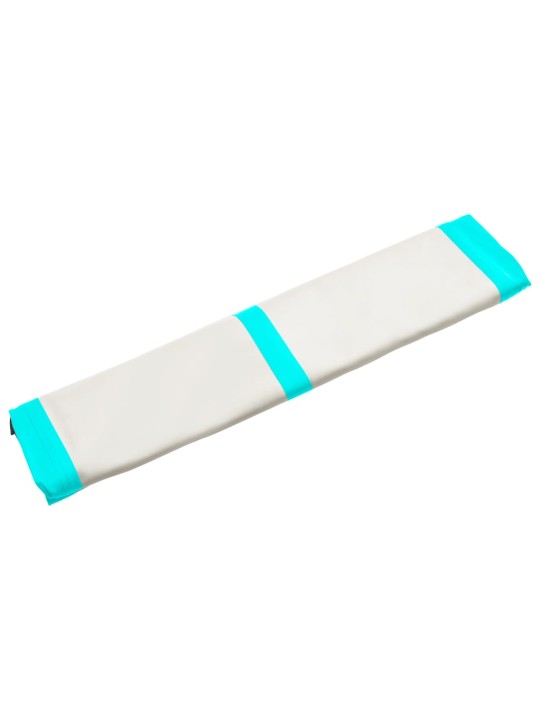 Pripučiamas gimnastikos kilimėlis, žalias, 200x200x20cm, PVC