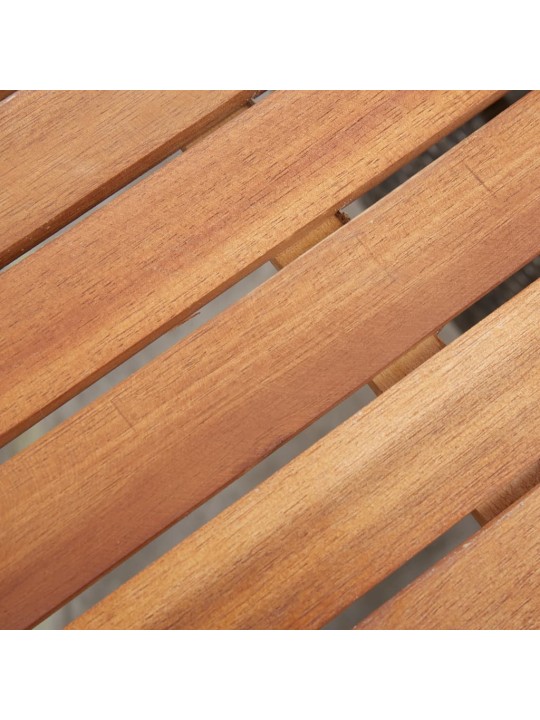 Sodo stalas, 240x90x74cm, poliratanas ir akacijos med. masyvas