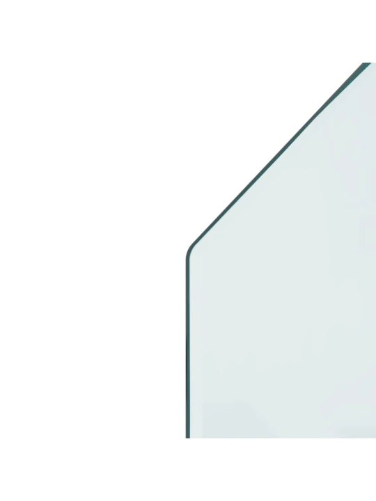 Židinio stiklo plokštė, 120x50cm, šešiakampė