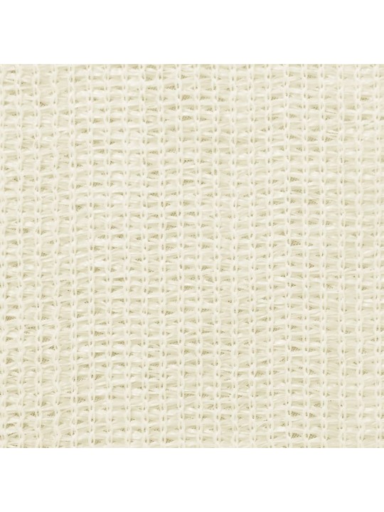 Balkono pertvara, kreminės spalvos, 120x500cm, HDPE