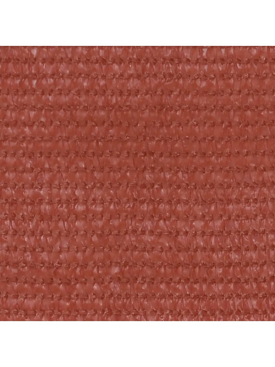 Balkono pertvara, terakota spalvos, 120x500cm, HDPE