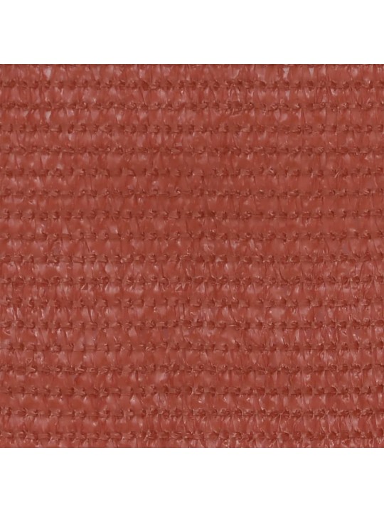 Balkono pertvara, terakota spalvos, 120x600cm, HDPE
