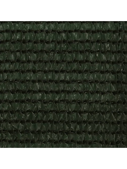 Balkono pertvara, tamsiai žalios spalvos, 75x400cm, HDPE