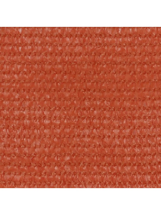 Balkono pertvara, oranžinės spalvos, 90x600cm, HDPE