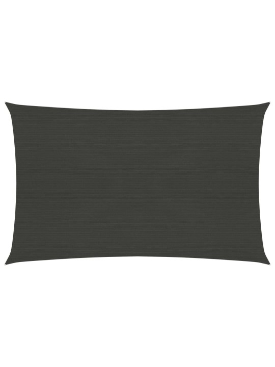 Uždanga nuo saulės, antracito spalvos, 2,5x4,5m, HDPE, 160g/m²