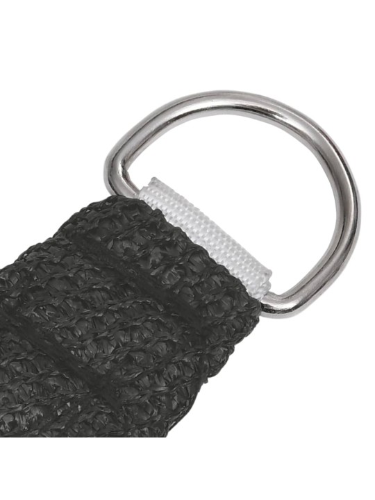 Uždanga nuo saulės, antracito spalvos, 3/4x3m, HDPE, 160g/m²