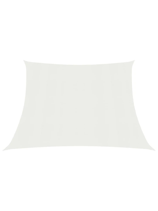 Uždanga nuo saulės, baltos spalvos, 3/4x2m, HDPE, 160g/m²