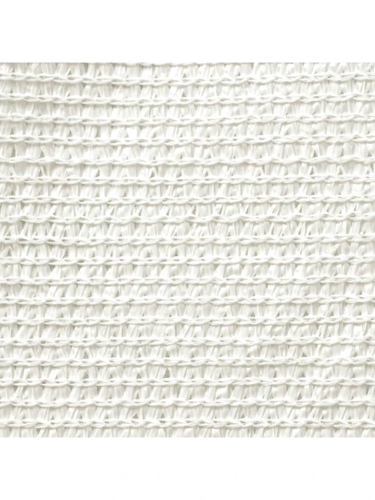 Uždanga nuo saulės, baltos spalvos, 3/4x2m, HDPE, 160g/m²
