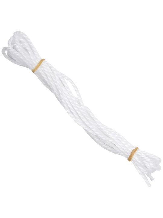 Uždanga nuo saulės, baltos spalvos, 3/4x2m, HDPE, 160g/m²