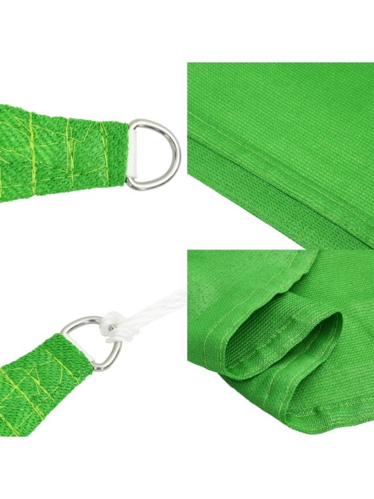 Burė nuo saulės, šviesiai žalia, 2,5x5m, HDPE, 160g/m²