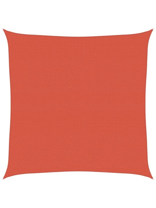 Burė nuo saulės, terakota spalvos, 4,5x4,5m, HDPE, 160g/m²0m