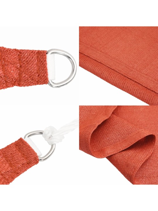 Burė nuo saulės, terakota spalvos, 2x2,5m, HDPE, 160g/m²