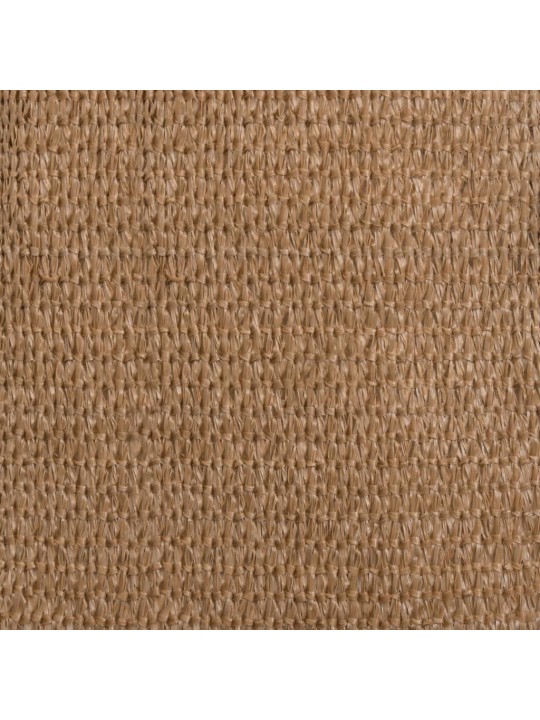 Burė nuo saulės, taupe spalvos, 6x7m, HDPE, 160g/m²