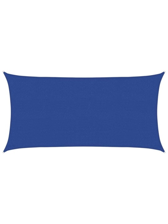 Burė nuo saulės, mėlyna, 2,5x5m, HDPE, 160g/m², stačiakampė