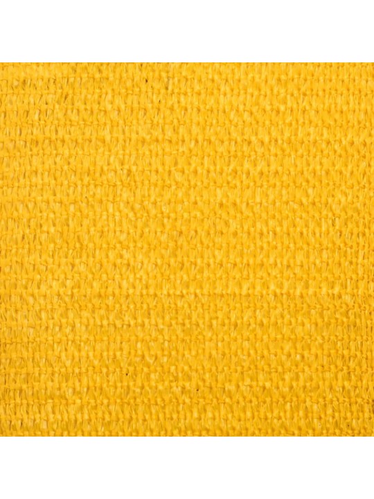 Burė nuo saulės, geltonos spalvos, 4x7m, HDPE, 160g/m²