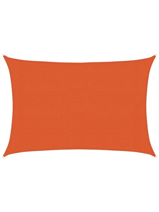Burė nuo saulės, oranžinės spalvos, 3x5m, HDPE, 160g/m²