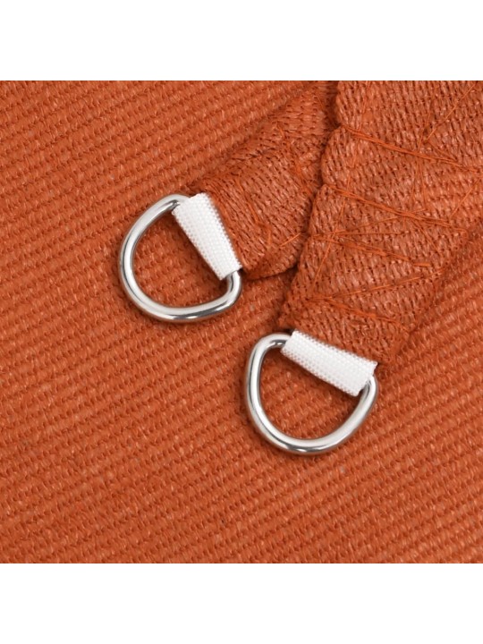 Burė nuo saulės, oranžinės spalvos, 3x6m, HDPE, 160g/m²