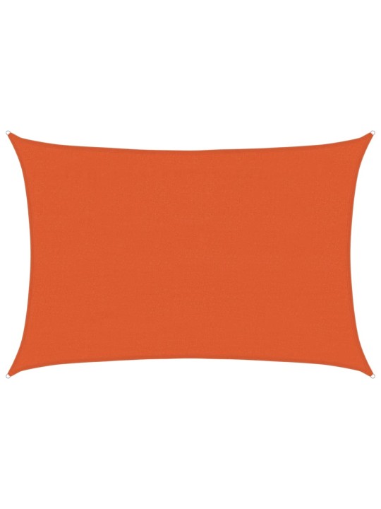 Burė nuo saulės, oranžinės spalvos, 4x5m, HDPE, 160g/m²