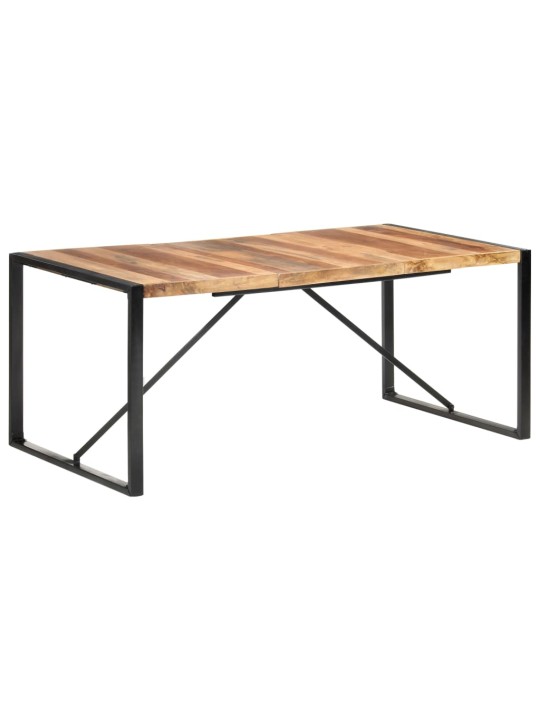 Valgomojo stalas, 180x90x75cm, mediena su dalbergijos apdaila