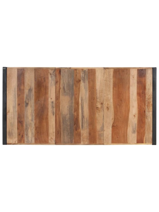Valgomojo stalas, 180x90x75cm, mediena su dalbergijos apdaila
