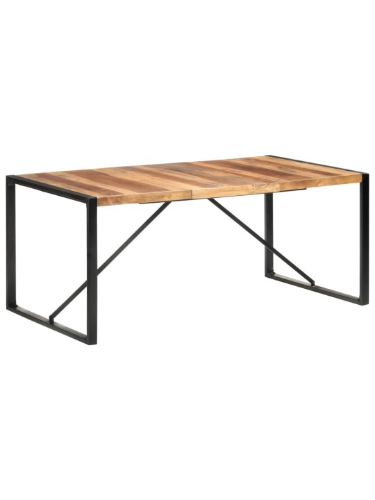 Valgomojo stalas, 180x90x75cm, mediena su dalbergijos apdaila