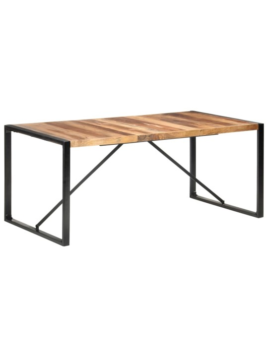 Valgomojo stalas, 180x90x75cm, mediena su dalbergijos apdaila