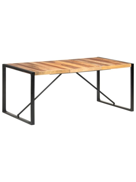 Valgomojo stalas, 180x90x75cm, mediena su dalbergijos apdaila