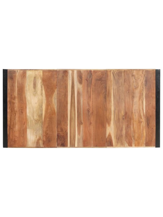 Valgomojo stalas, 200x100x75cm, mediena su dalbergijos apdaila