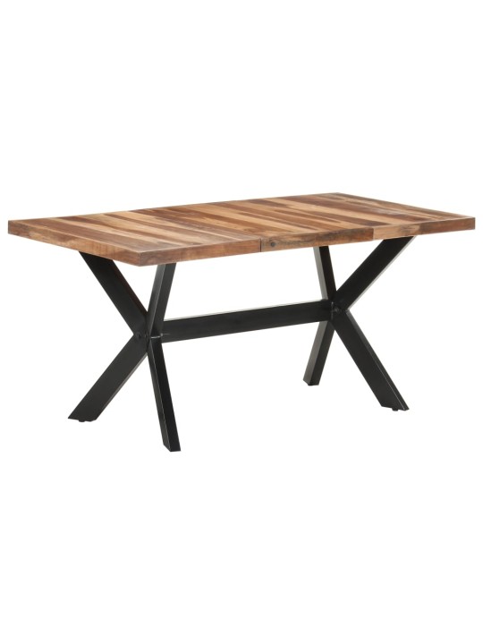 Valgomojo stalas, 160x80x75cm, mediena su medaus apdaila