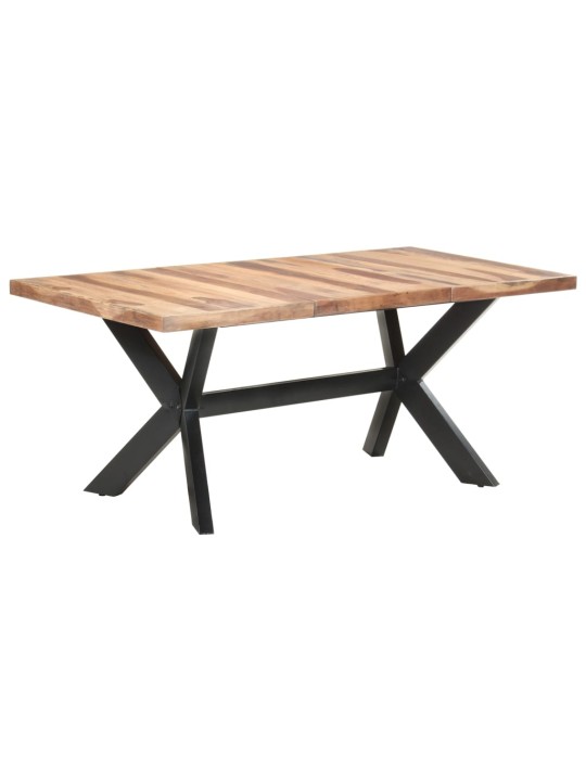 Valgomojo stalas, 180x90x75cm, mediena su medaus apdaila