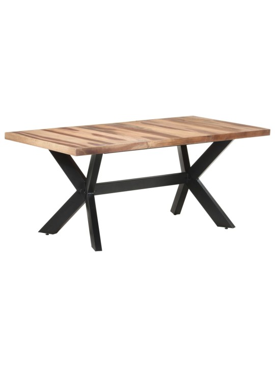 Valgomojo stalas, 180x90x75cm, mediena su medaus apdaila