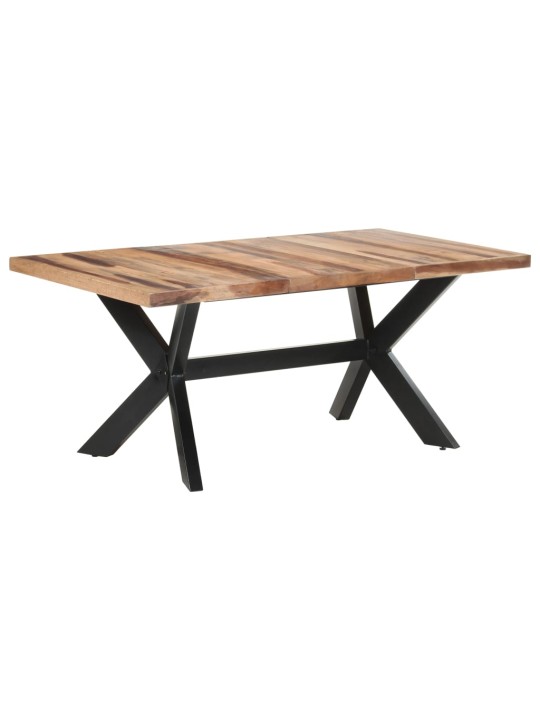 Valgomojo stalas, 180x90x75cm, mediena su medaus apdaila