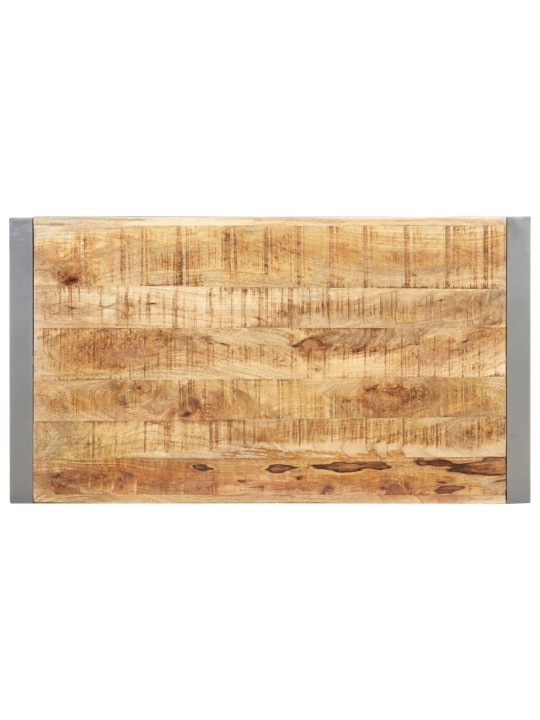 Kavos staliukas, 110x60x40cm, neapdorota mango mediena