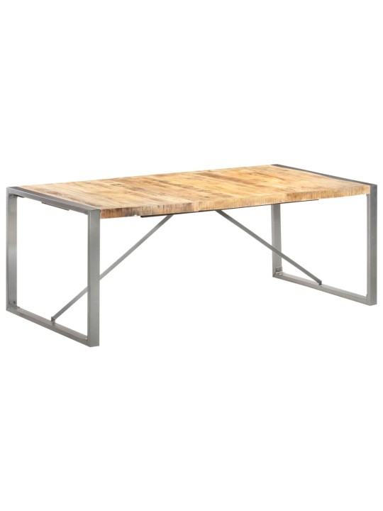Valgomojo stalas, 200x100x75cm, mango medienos masyvas