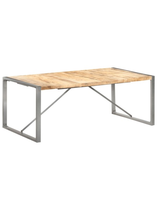 Valgomojo stalas, 200x100x75cm, mango medienos masyvas