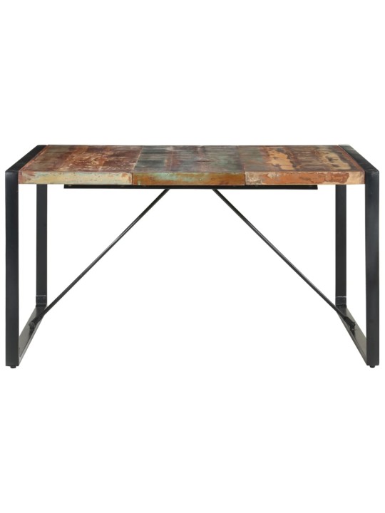 Valgomojo stalas, 140x140x75cm, perdirbtos medienos masyvas