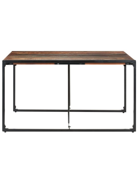 Valgomojo stalas, 140x140x75cm, perdirbtos medienos masyvas