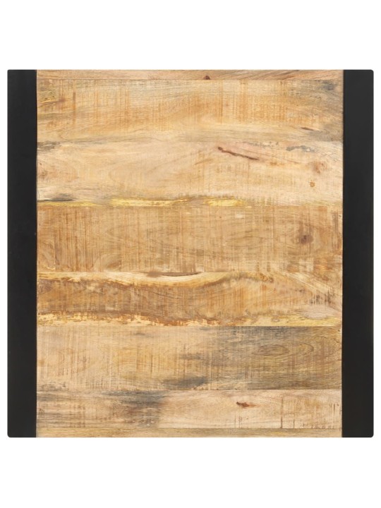 Valgomojo stalas, 60x60x75cm, neapdorota mango mediena