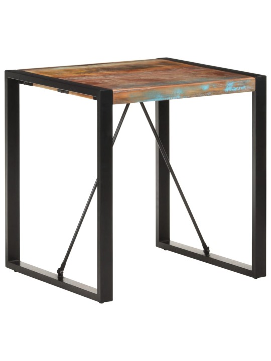 Valgomojo stalas, 70x70x75cm, perdirbtos medienos masyvas